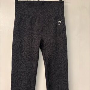 Gymshark Black Patterned Leggings